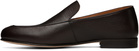 BOSS Brown Leather Loafers