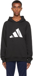 adidas Originals Black Future Icons Logo Graphic Hoodie