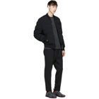 Neil Barrett Black Down Bomber Jacket