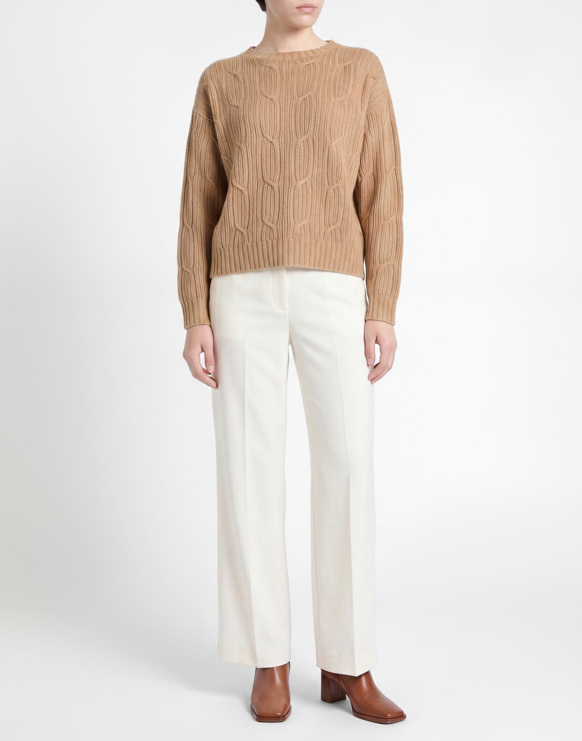 Peserico Womens Sweater Sand