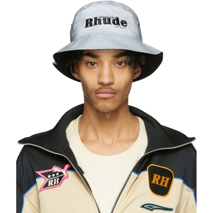 Photo: Rhude Reversible Grey Puma Edition Bucket Hat