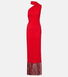 Acne Studios Dassy asymmetric maxi dress