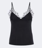 Coperni Lace-trimmed camisole