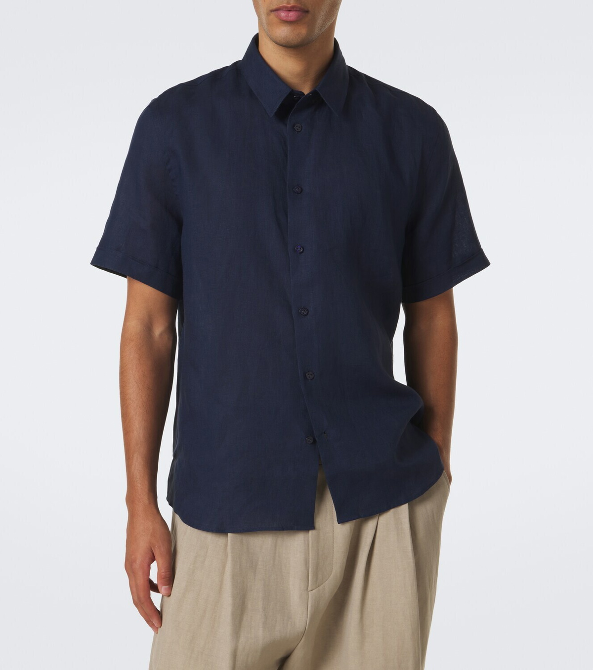 Vilebrequin Courbis linen shirt