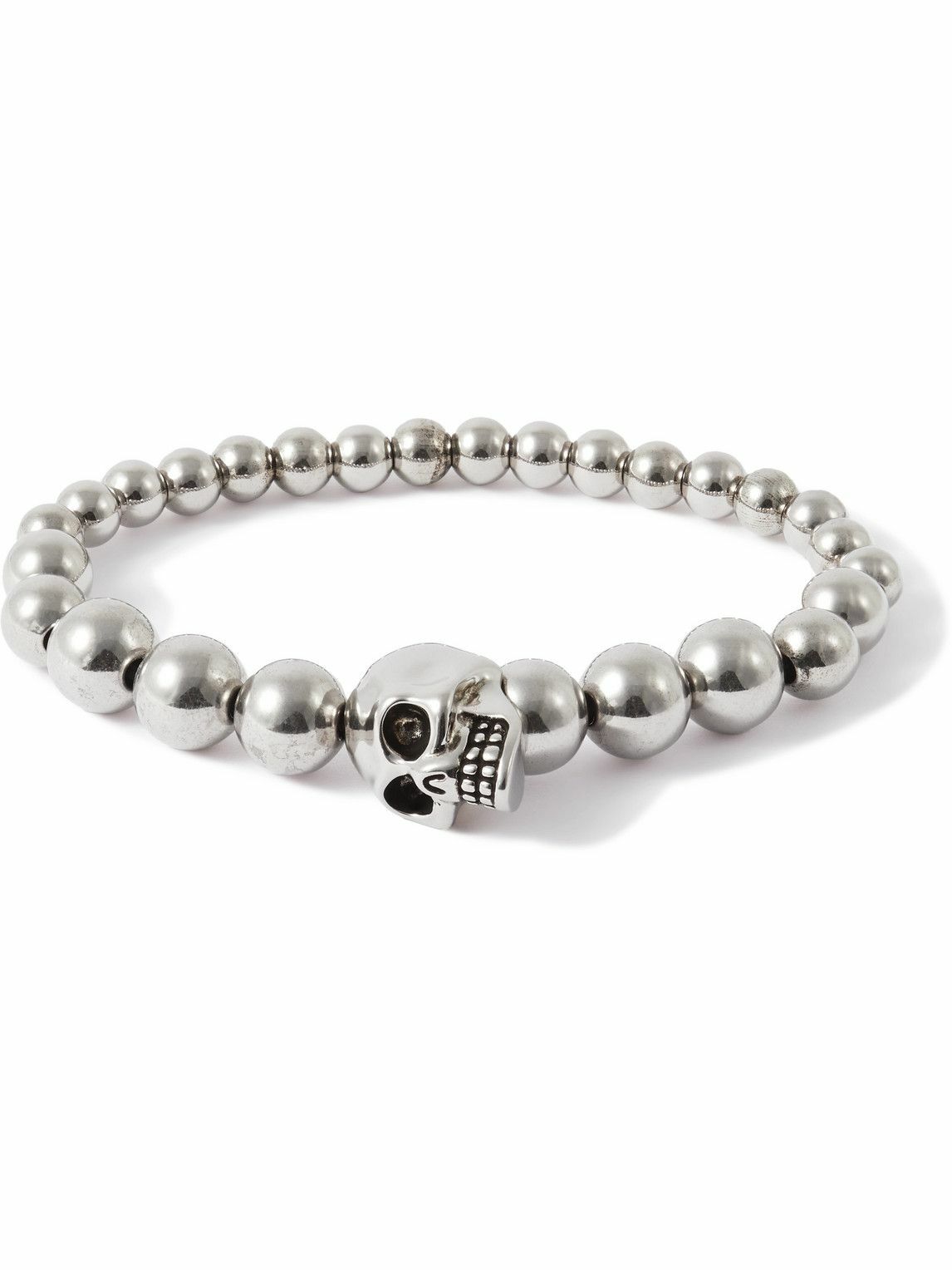 Alexander McQueen - Skull Silver-Tone Bracelet