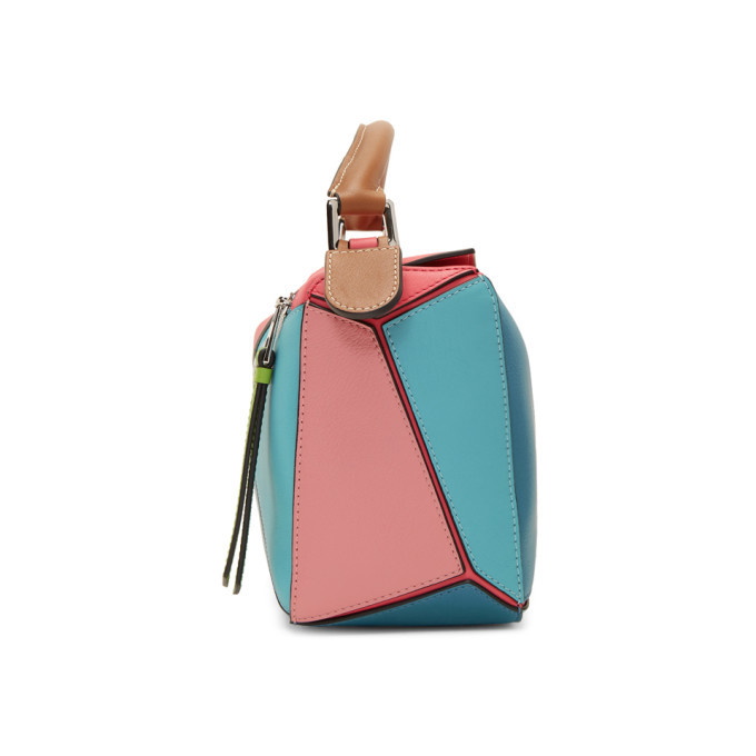 Loewe Multicolor Calfskin Mini Puzzle Bag, myGemma