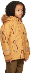 Mini Rodini Kids Beige Penguin K2 Jacket