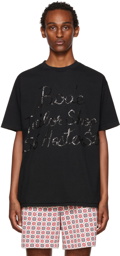 Bode Black Tailor Shop T-Shirt