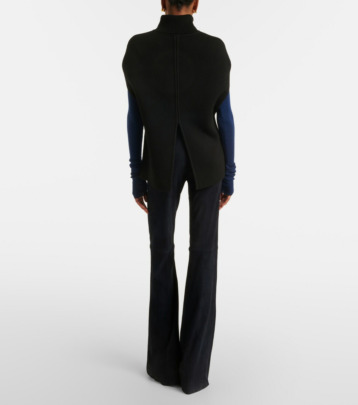 Stouls Gege suede flared pants