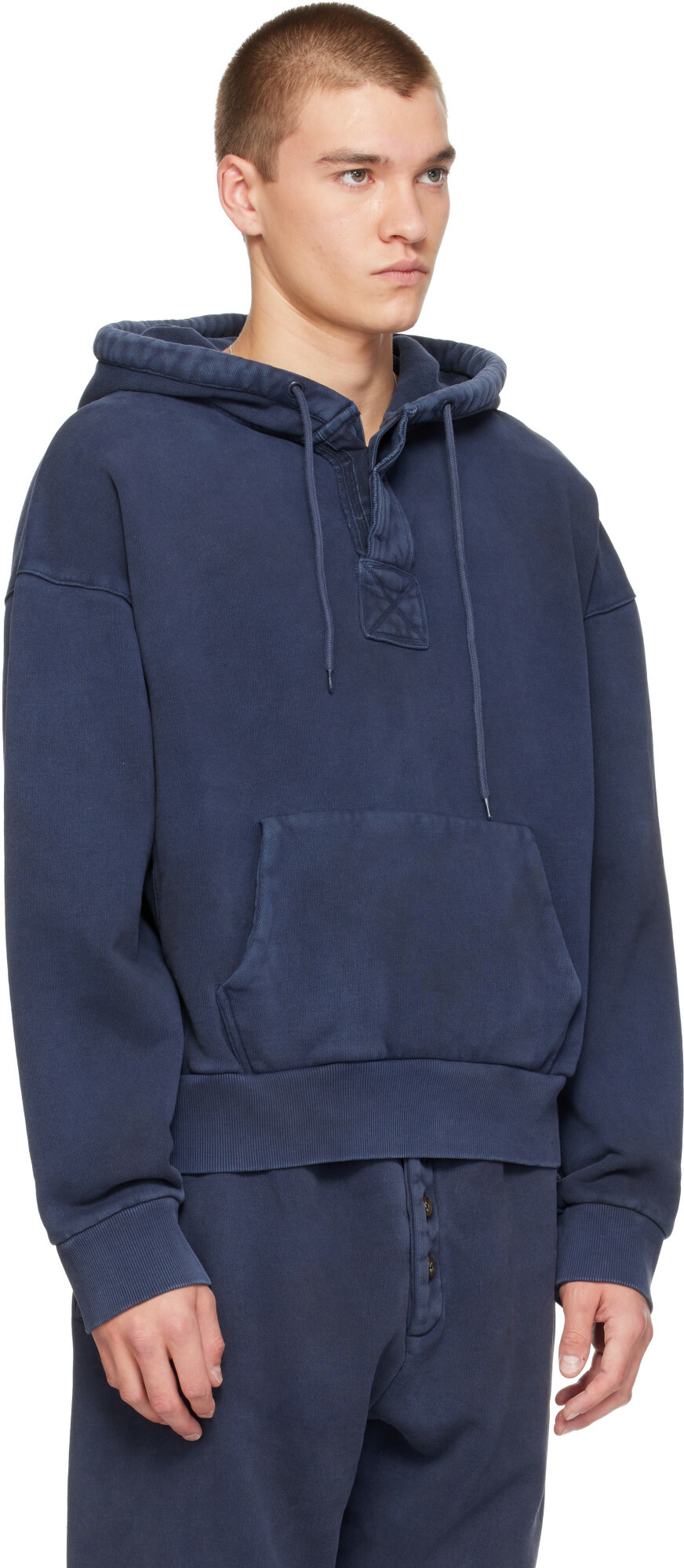 Entire Studios Navy Surge Hoodie