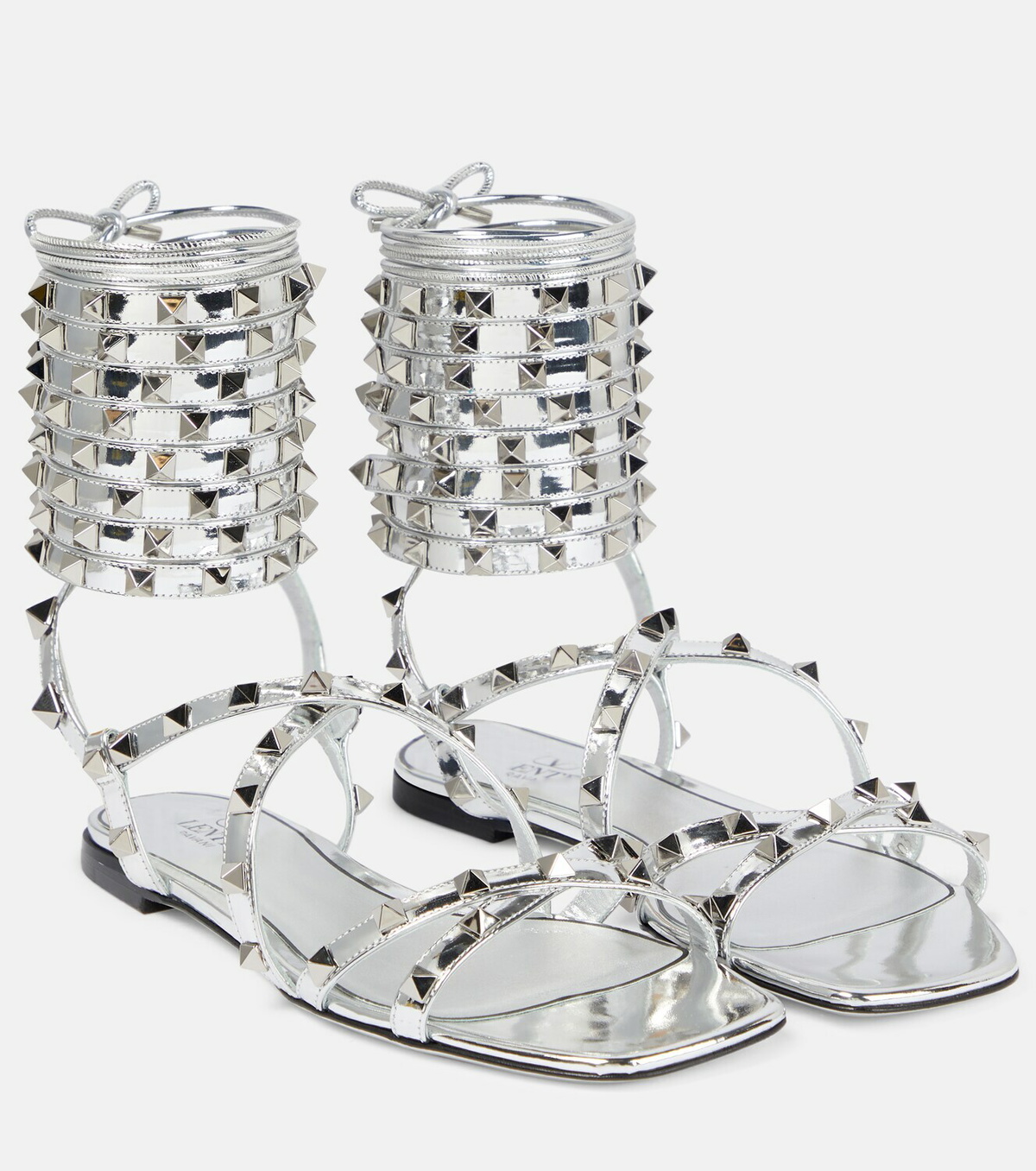Valentino Garavani Rockstud leather gladiator sandals