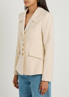 BY Malene Birger Adrienna Darted Woven Blazer Cream