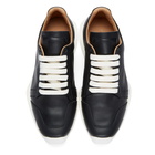 Rick Owens Black Oblique Sneakers