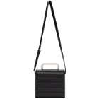 Bottega Veneta Black Padded Mini Trunk Bag