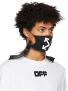 Off-White Black Logo Face Mask Belt