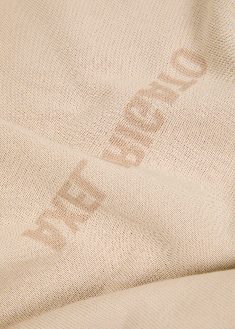 Axel Arigato Distort Washed Logo-print Cotton Sweatshirt Grey