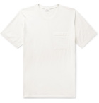 Brioni - Embroidered Cotton-Jersey T-Shirt - Men - White