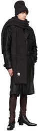 FREI-MUT Black Leather Airwave Jacket