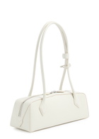 Alaïa Le Teckel Medium Grained Leather Shoulder bag - Ivory - One Size
