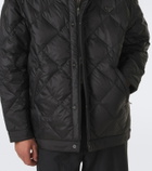 Prada Logo quilted down jacket