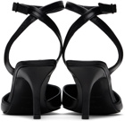 Juun.J Black Strap Stiletto Heels