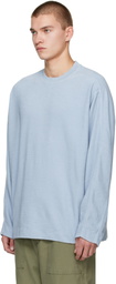 CASEY CASEY Blue Workwear Sweatshirt