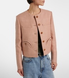 Blazé Milano Shamo cotton-blend jacket