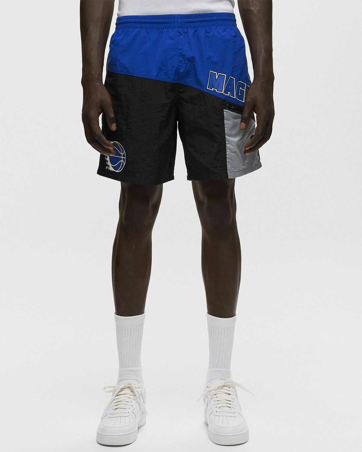 Mitchell & Ness Nba Nylon Utility Short Orlando Magic Black/Blue - Mens - Sport & Team Shorts