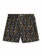 Anonymous ism - Printed Cotton-Blend Boxer Shorts - Gray