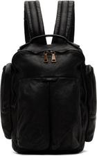 Officine Creative Black Helmet 047 Backpack