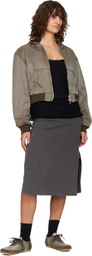OUR LEGACY Khaki Coastal Bomber Jacket
