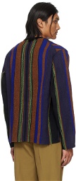 Song for the Mute Multicolor Striped Sweatshirt