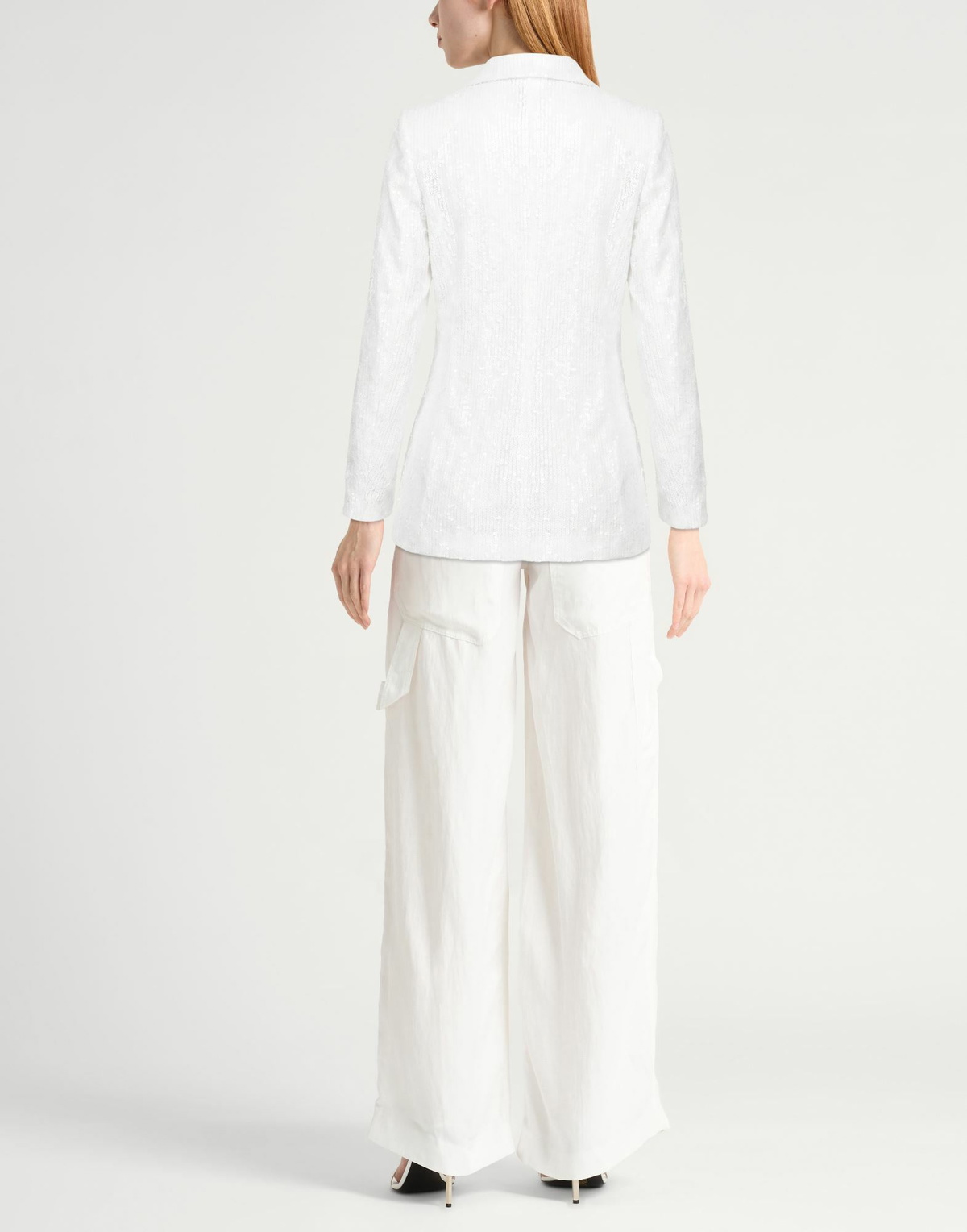 Chiara Boni La Petite Robe Womens Blazer in White