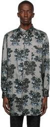 Comme des Garçons Homme Plus Print Layered Shirt