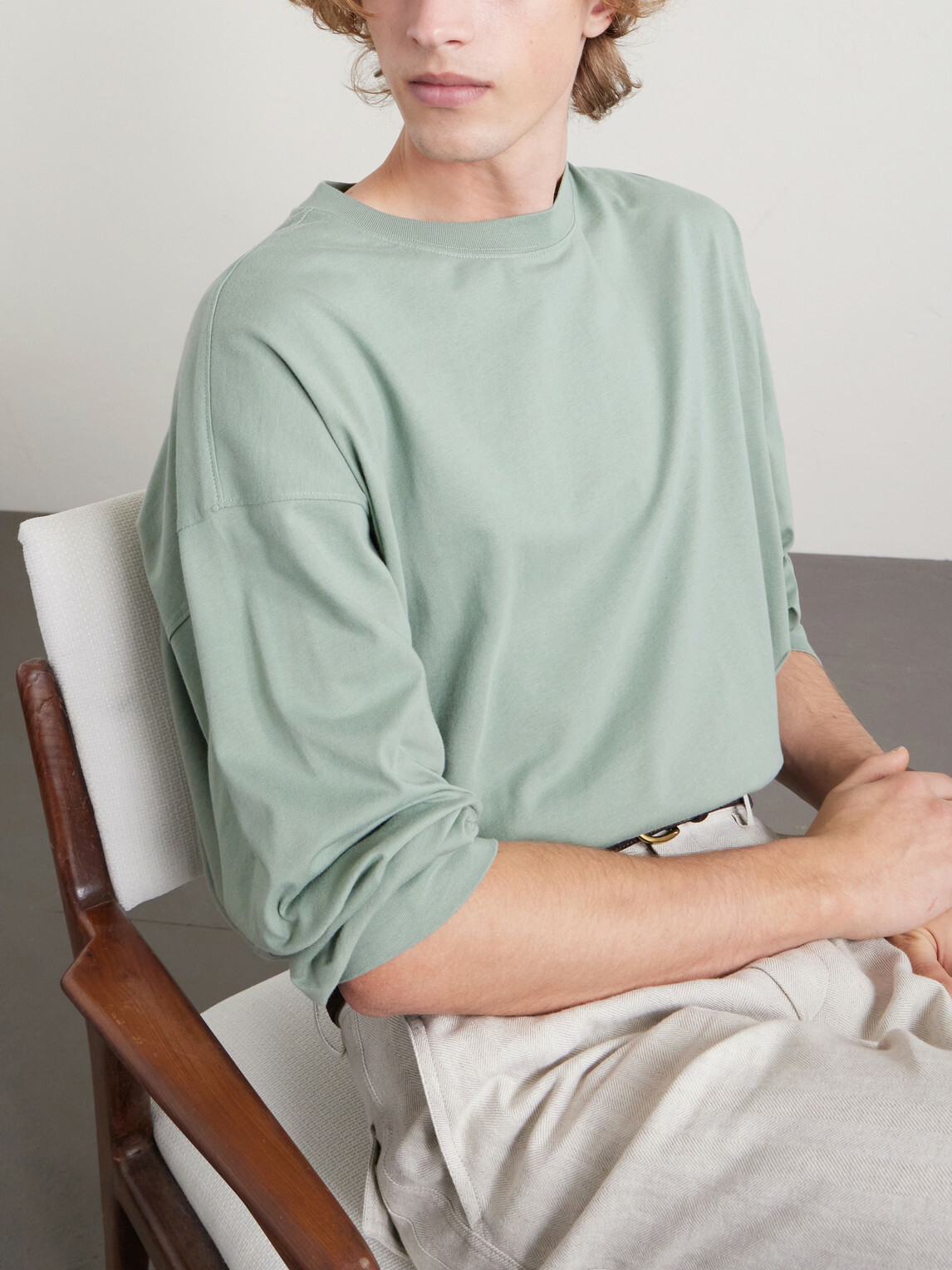 Dries Van Noten - Cotton-Jersey T-Shirt - Green