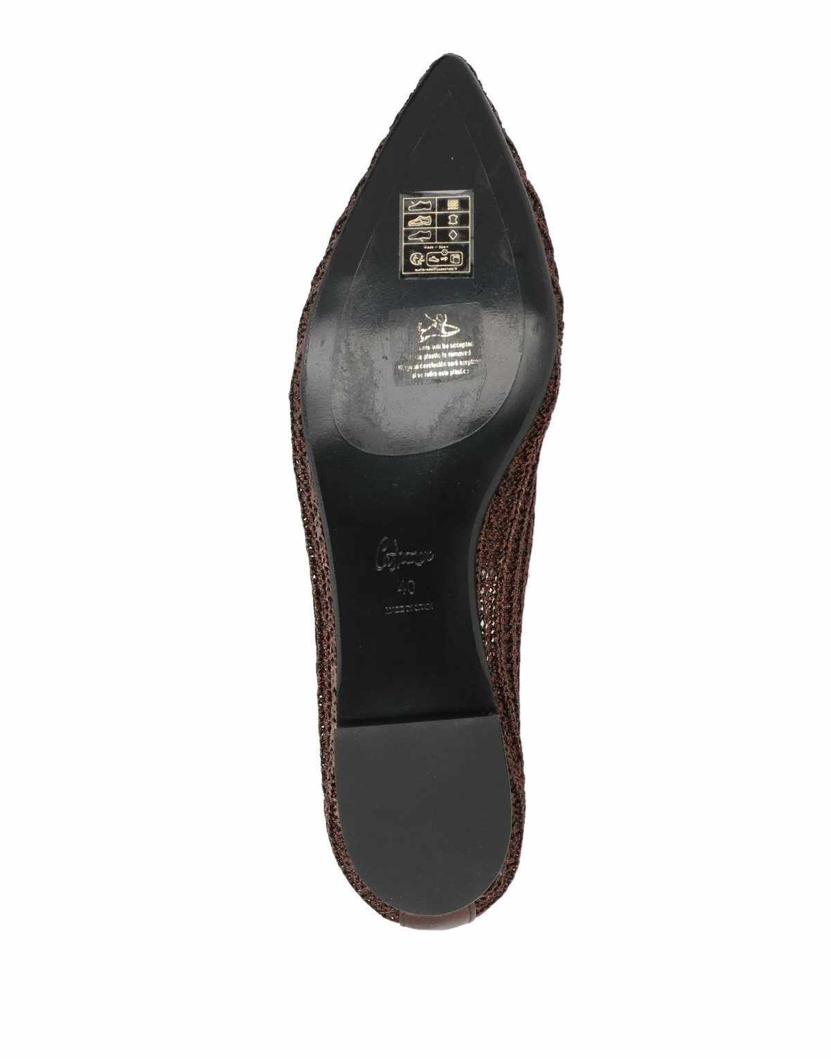 Castañer Womens Ballet flats Bronze