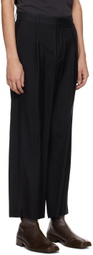 ATON Black Nidom Trousers