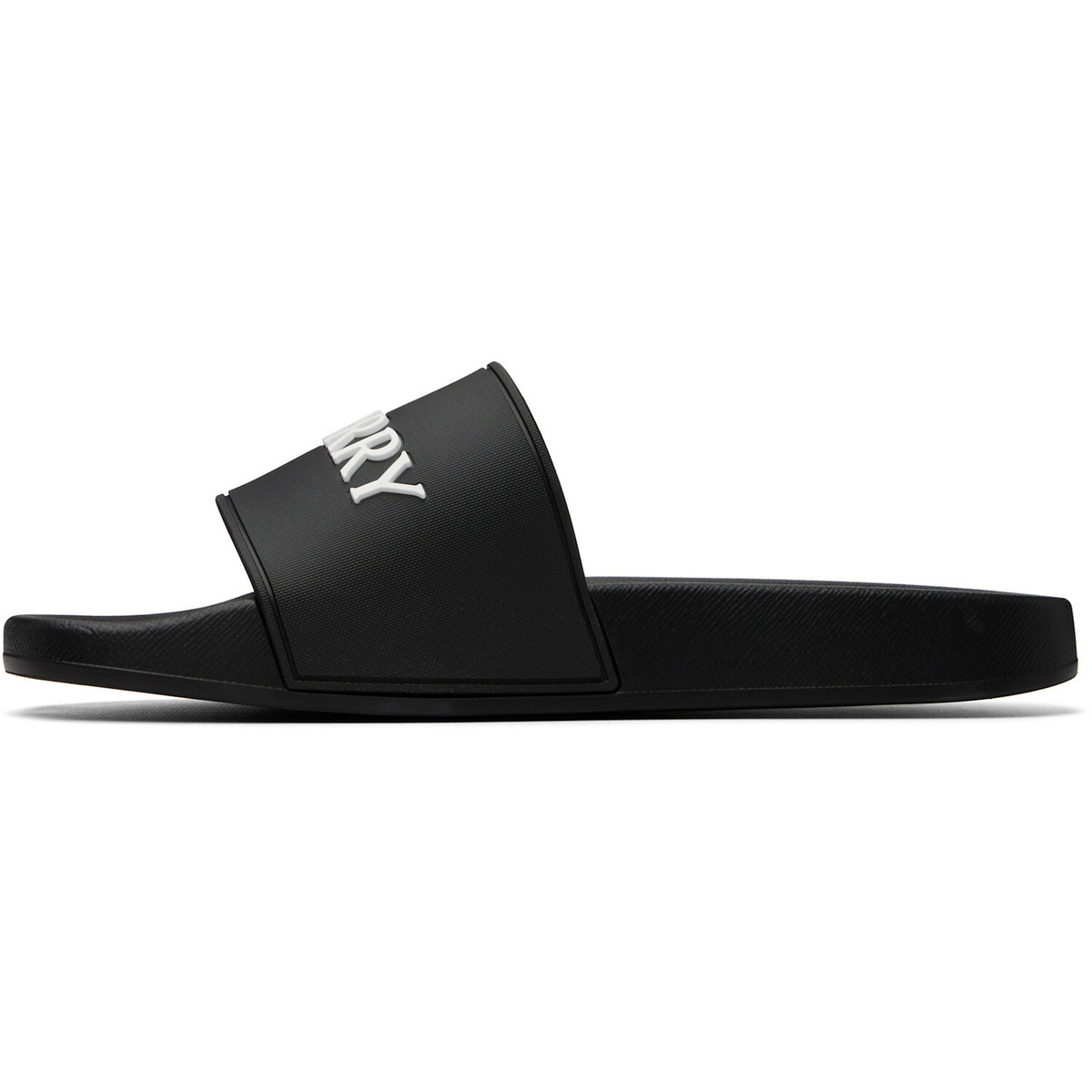 Burberry Black Logo Slides