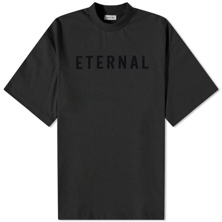 Photo: Fear Of God Men's Eternal Cotton T-Shirt in Black