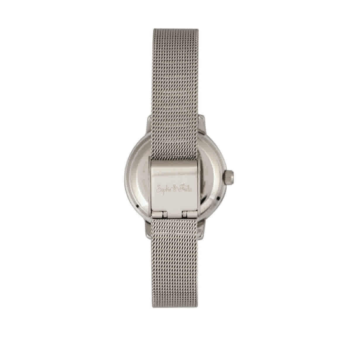 Sophie And Freda Cambridge Crystal Silver Dial Ladies Watch SF4101