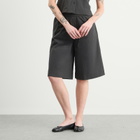 Deiji Studios Women's Long Lounger Shorts in Black Stripe