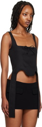 Lado Bokuchava Black Noir Camisole