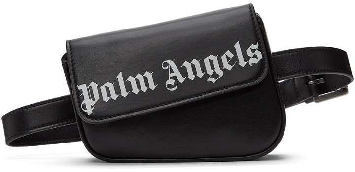 Photo: Palm Angels Black Convertible Crash Belt Bag