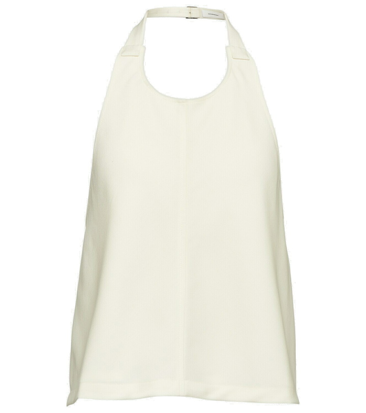 Photo: Wardrobe.NYC Halterneck wool top