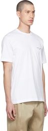 Comme des Garçons Homme White Print T-Shirt