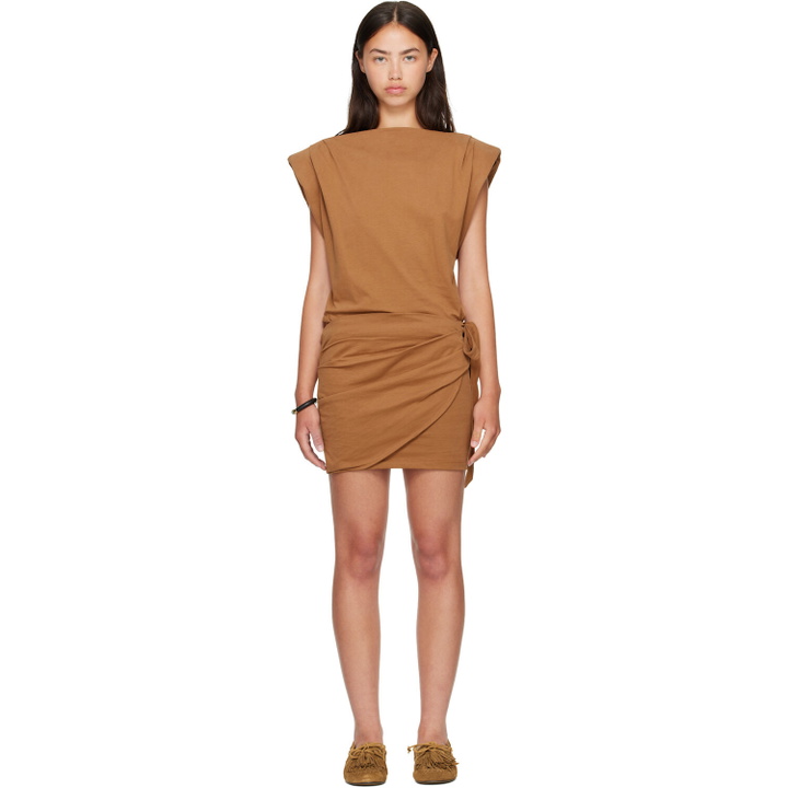 Photo: Isabel Marant Tan Marielle Minidress