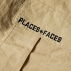 PLACES+FACES Nylon Cargo Pant in Cream