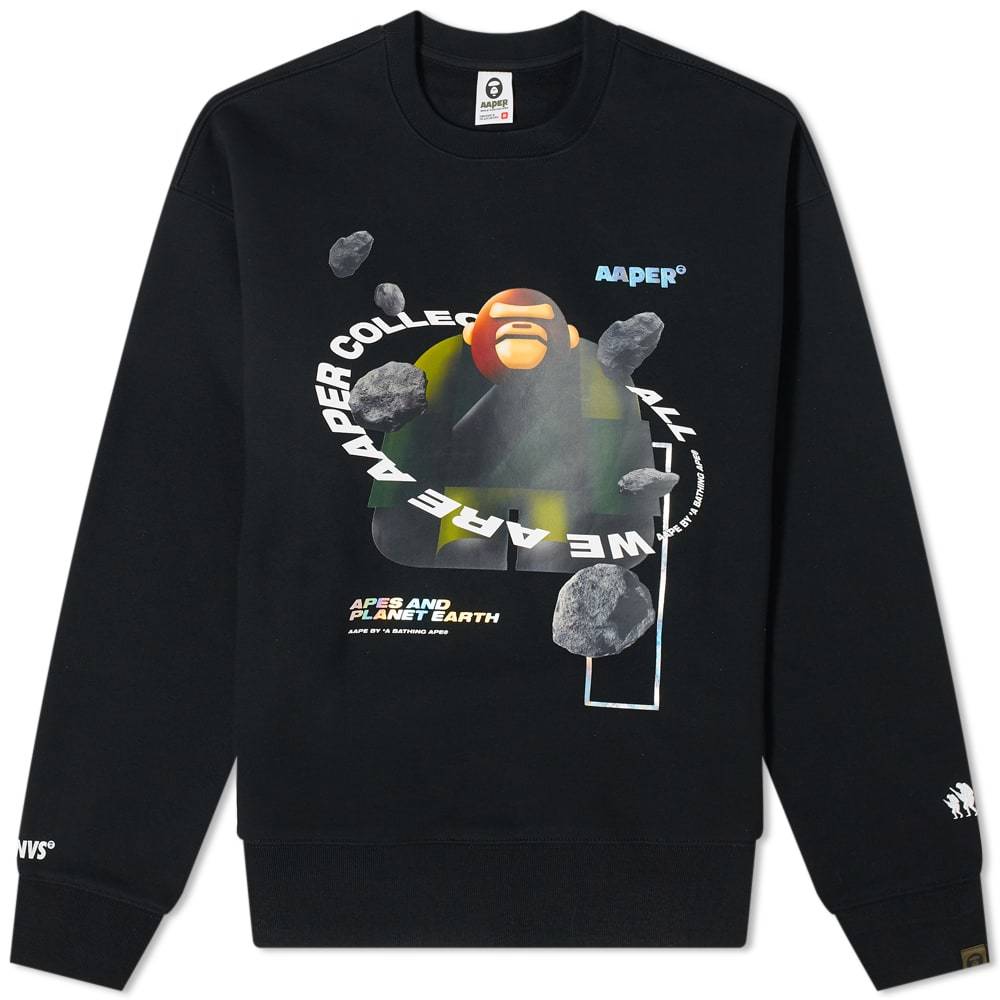 AAPE Aaper Aldo Crew Sweat AAPE by A Bathing Ape