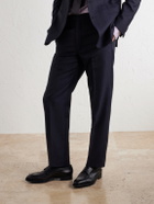 Edward Green - Dover Suede Derby Shoes - Black