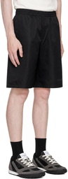 Givenchy Black Elasticized Formal Shorts